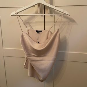 Dynamite satin tank top blouse